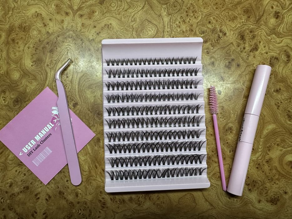 Розпродаж, 30D, вії пучкові для самостійного нарощення