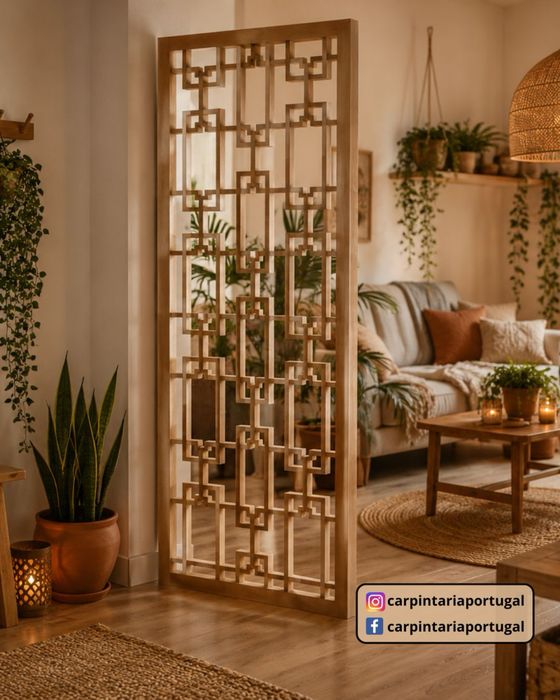 Painés e divisórias decorativas