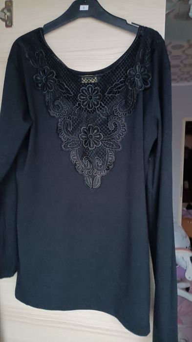 Bluzka damska czarna XL