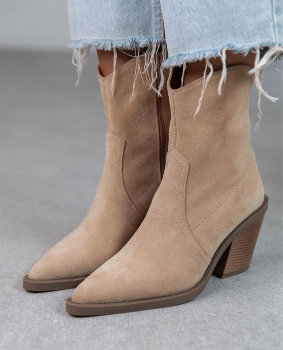 Козаки 39р. Демі-зима (натуральна замша)