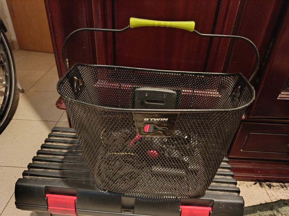 Cesto Frontal BTWIN 500 – 12 Litros + rede