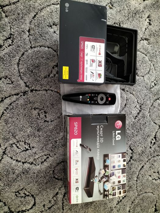 ОписаниеСмарт 3D
LG SP820 — Smart ТВ преобразователь, легко превращает