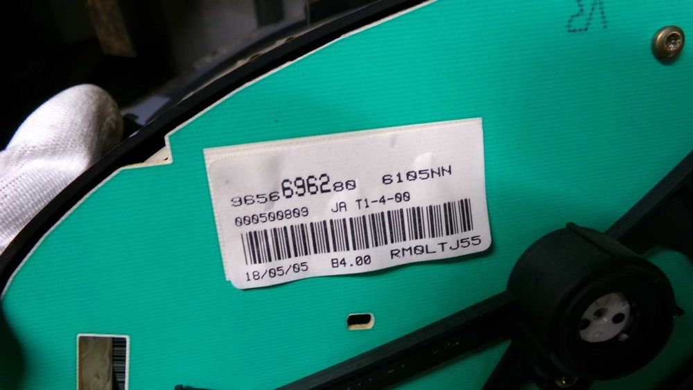 Maj66 Licznik prędkościomierz zegary peugeot 206 1.6 wysyłka