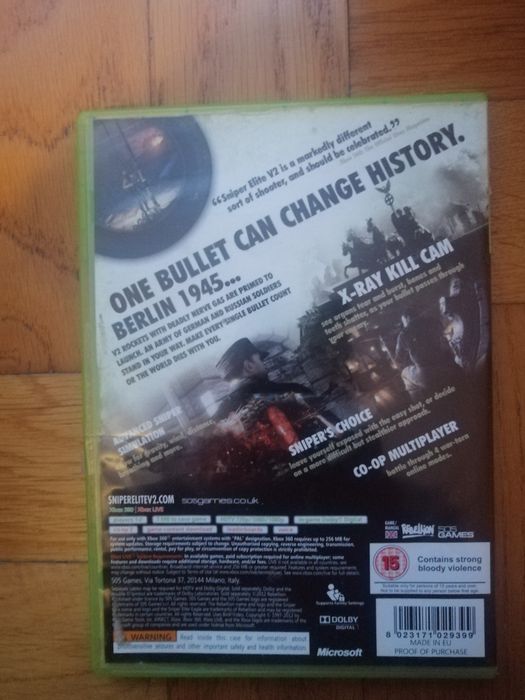 Sniper Elite V2 Xbox 360