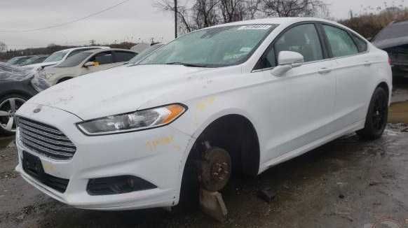 Четверть передняя левая с лонжероном и стаканом от Ford Fusion 2016 mk5 Разборка