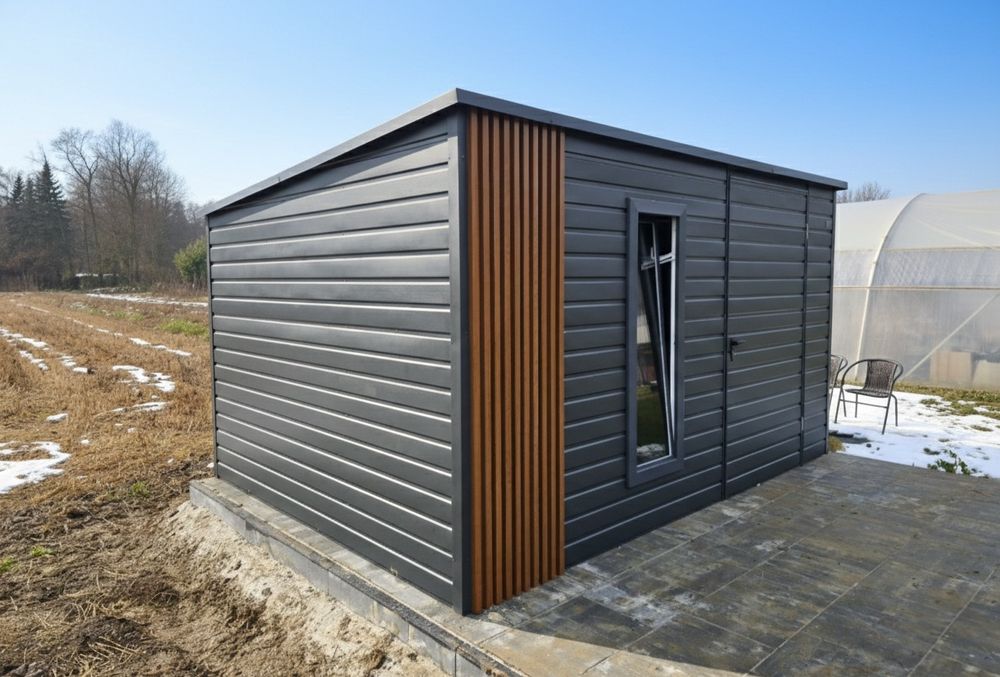 Domek ogrodowy, schowek narzędziowy, dowolna konfiguracja,ocynk profil