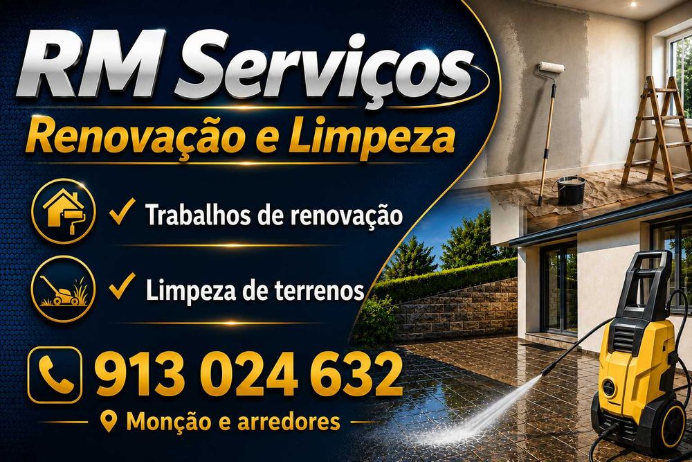 Renovação e limpeza