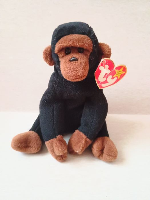 Коллекционная мягкая игрушка Ty Beanie Babies Congo the Gorilla 1996