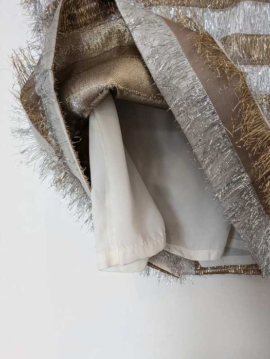 Saia com franjas Max Mara