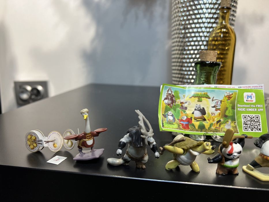 Панда Кунг Фу киндер игрушки панда коллекция