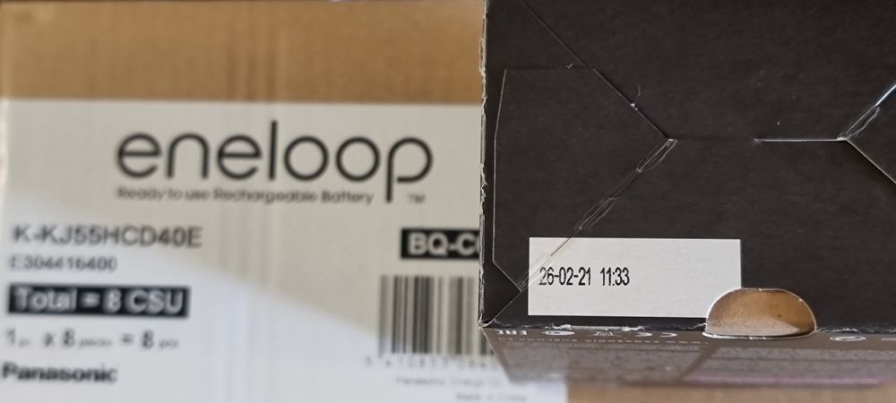 З/у PANASONIC Eneloop (2026 рік!)BQ-CC55 + 4  AA 2500mAhK (KJ55HCD40E)