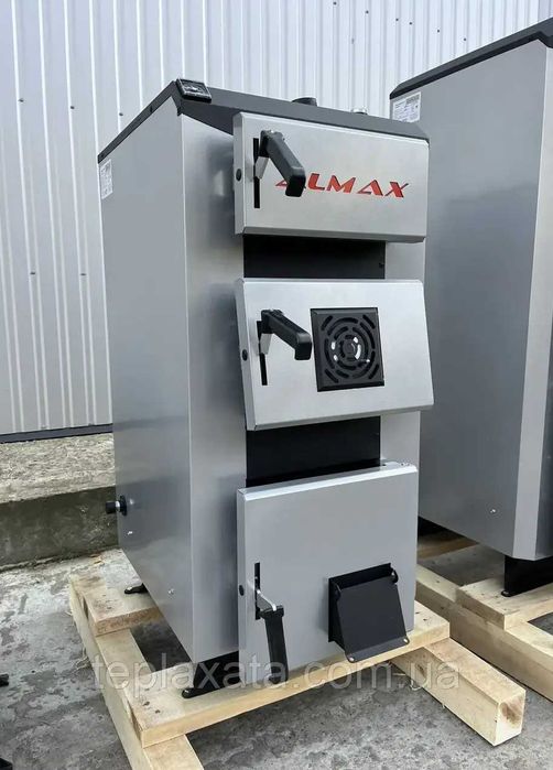 ‼️ Твердотопливный котел длительного горения ALMAX|АЛМАКС от 12 кВт