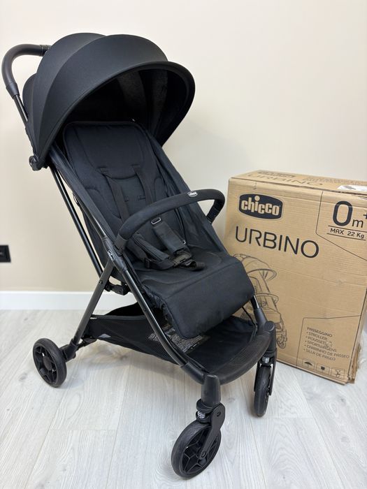 Wózek spacerowy spacerówka Chicco Urbino black do 25 kg