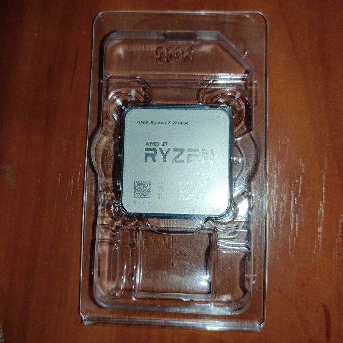 Процесор Ryzen 7 2700x (AM4) 3.7–4.3 ГГц, TDP 105 Вт, підтримка DDR4