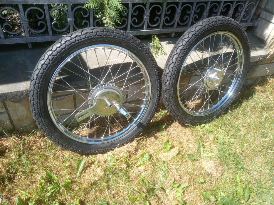 Centrowanie, renowacja kół motocyklowych.