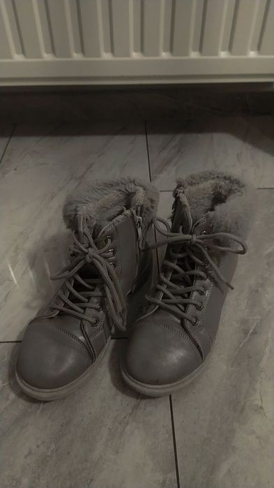 Buty zimowe dziewczęce 37