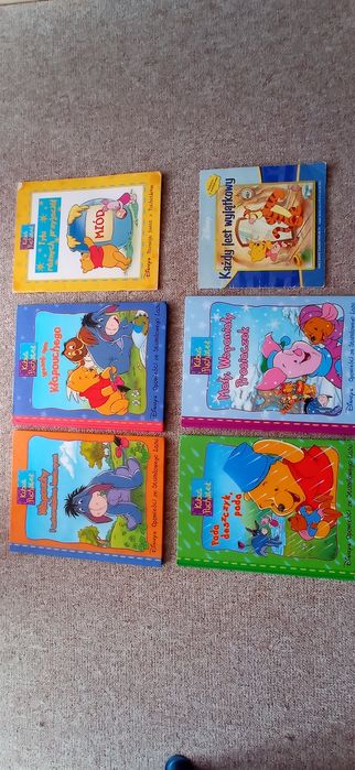 Zestaw książek 4 szt. Opowieści ze Stumilowego Lasu plus gratisy