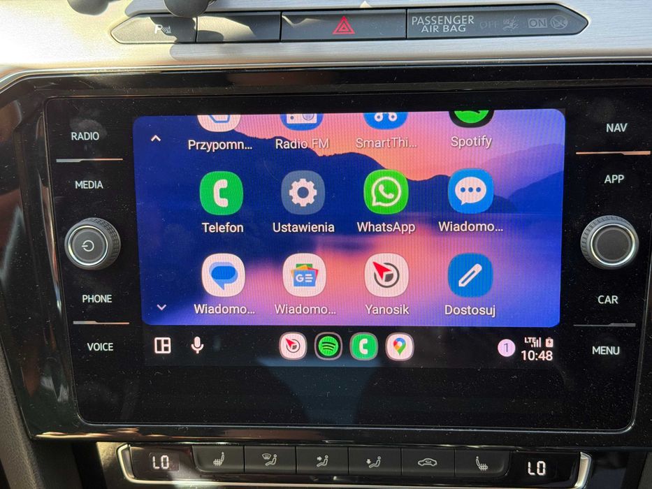 VW Nawigacja Carplay Android Auto Arteon Golf Tiguan Touran MAPA EU