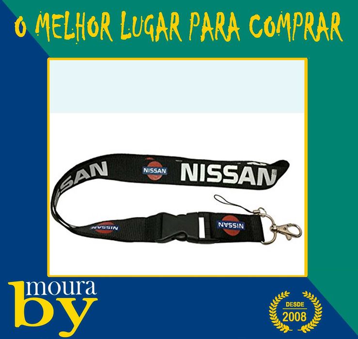 Fita de Pescoço ou Bolsas de comando  Lanyard Nissan