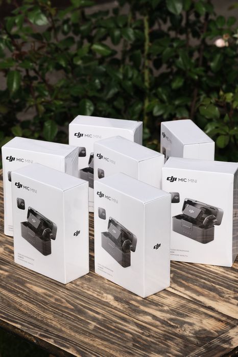 Dji mic mini мікрофони 2TX+1RX