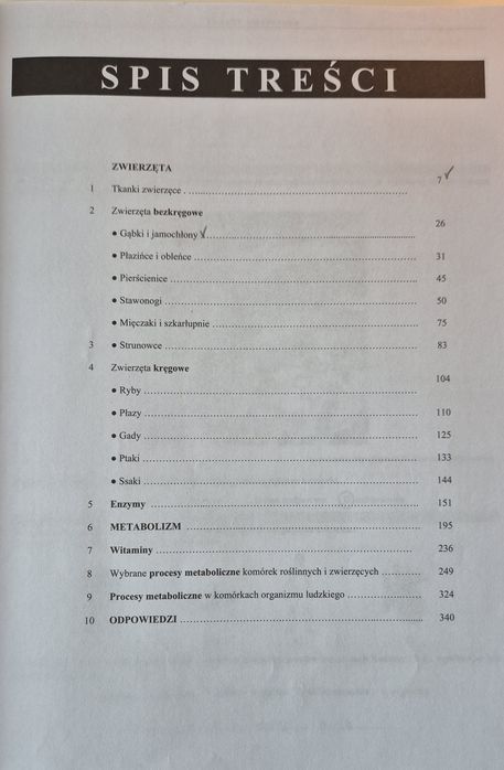 zbiór zadań -> biologia 2 - Witowskiego