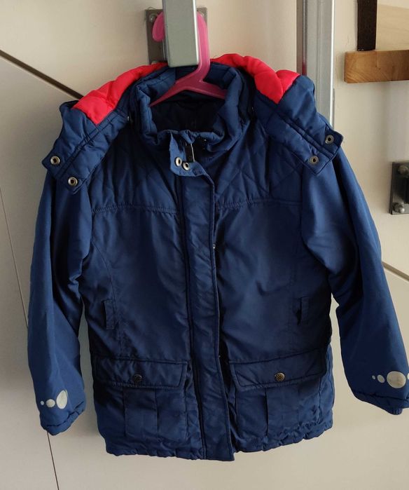 Kurtka zimowa dziewczęca, 122/128