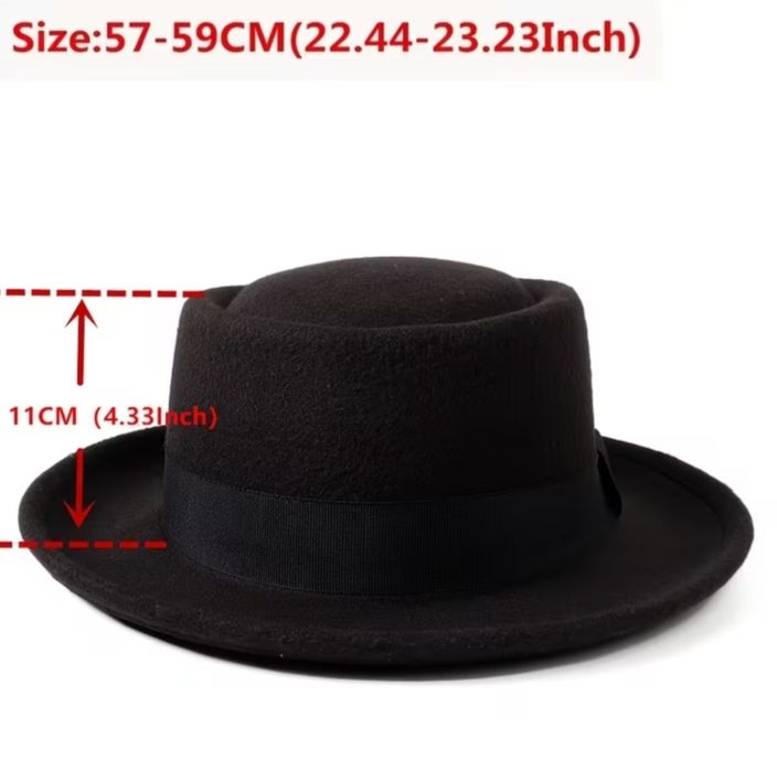 Modny męski kapelusz Fedora