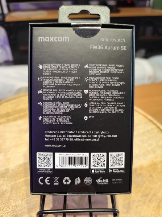 Smartwatch FW36 Aurum SE Maxcom