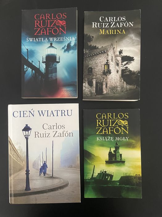 Carlos Ruiz Zafon „Cień wiatru” i inne-ceny w opisie