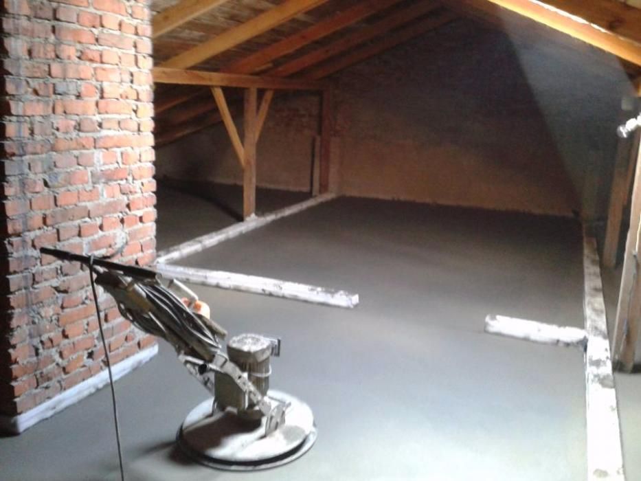 Wylewki betonowe, Posadzki maszynowe, Styrobeton, Tynki maszynowe,