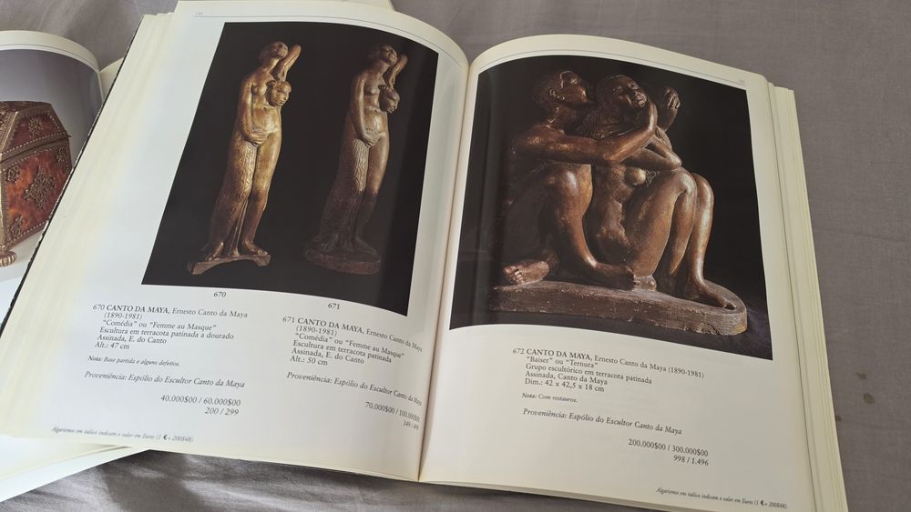 Catálogos leilão Sothebys Palácio Correio Velho