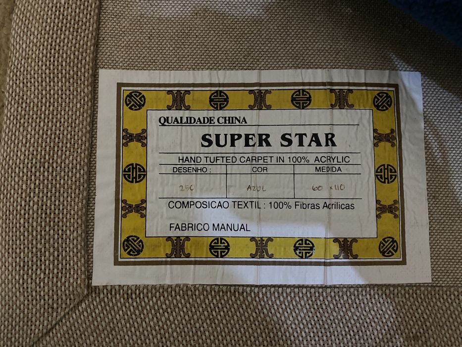 Conjunto de 3 tapetes de quarto novos