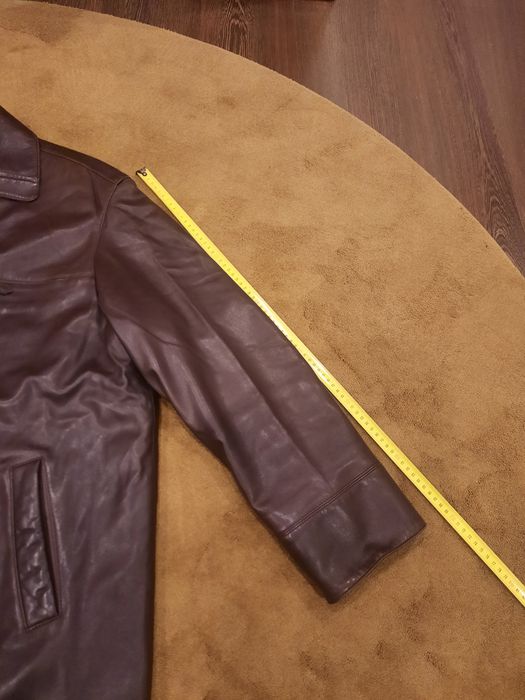 Casaco de pele genuina 56 castanho