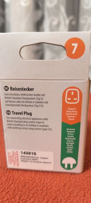 Nowa przejściówka adapter Anglia polska