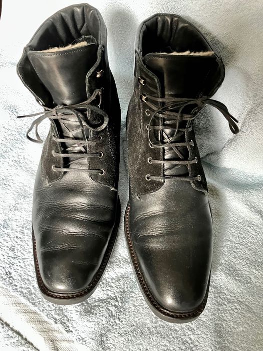 Botas italianas cabedal