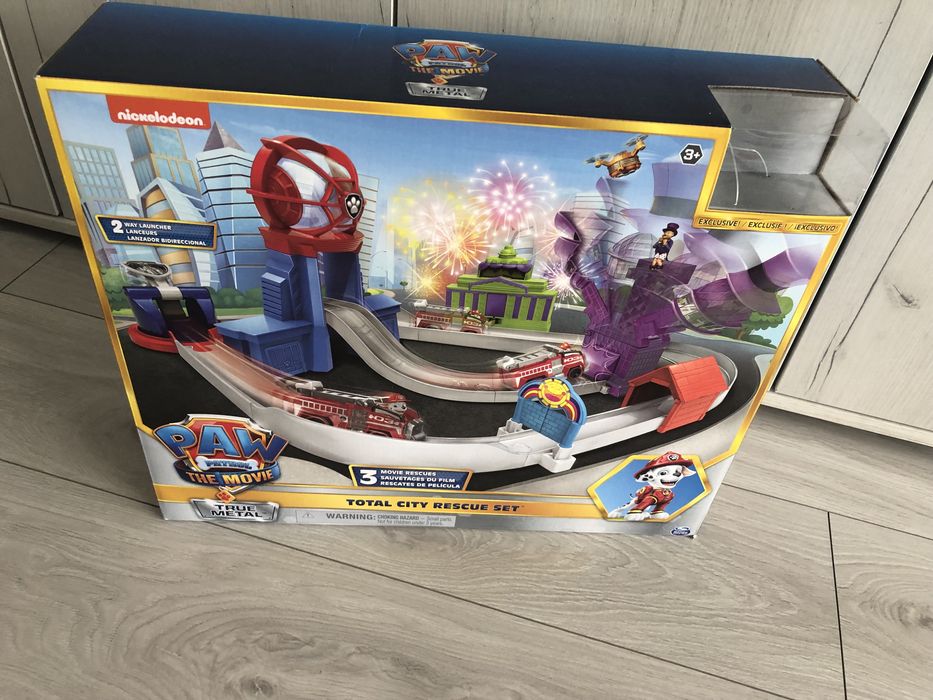 Psi patrol film uratujmy miasto tor zjeżdzalnia