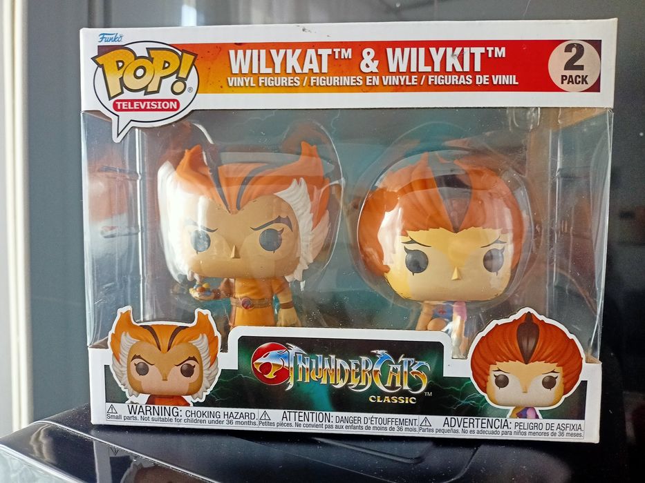 ZESTAW NOWYCH, oryginalnych,kolekcjonerskich figurek WILYKAT & WILYKIT
