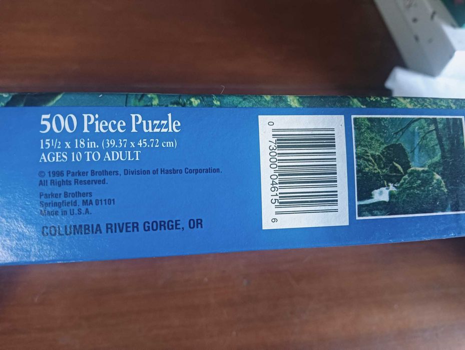 Puzzles 500 e de 1000 peças MB
