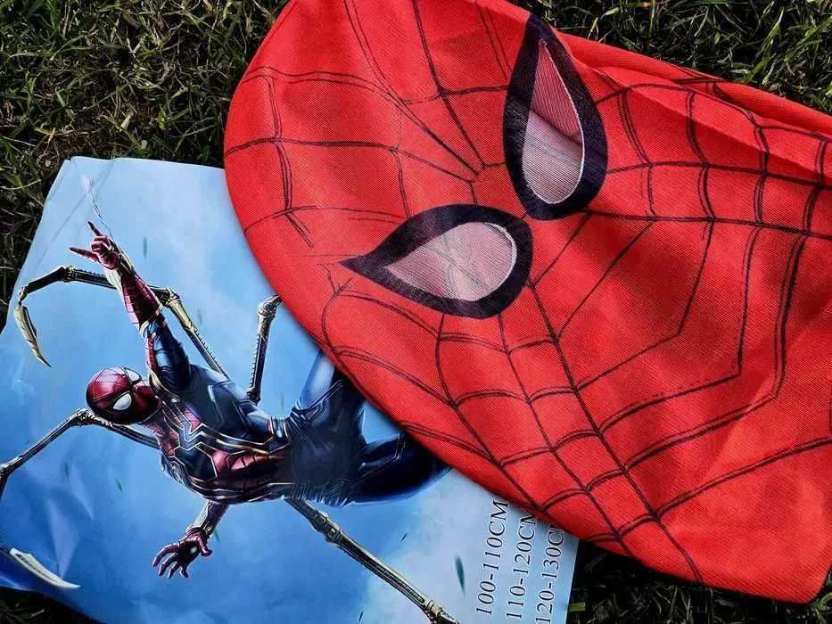Iron Spider-Man strój przebranie dla dzieci rozm S nowy