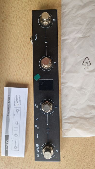 Midi footswitch chocolate m-vave