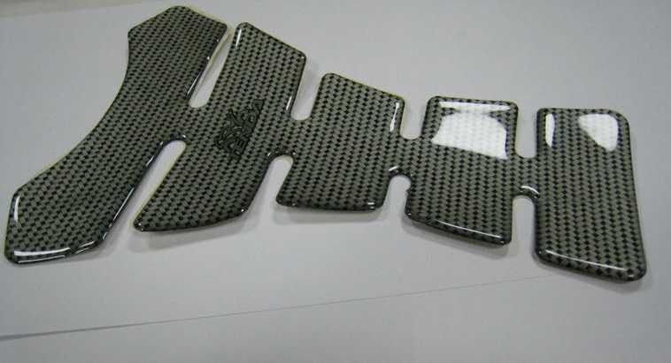 Autocolantes em gota de resina personalizados