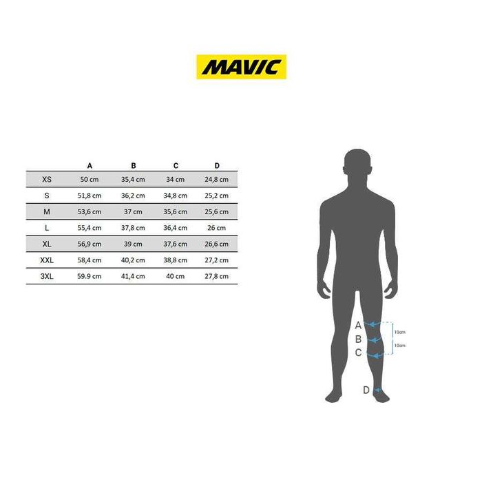 Conjunto Manguitos + Perneiras Mavic Essential