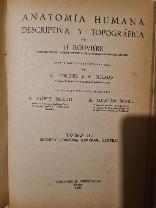 Anotomia Humana Tronco-Membros -Sistema Nervoso Central