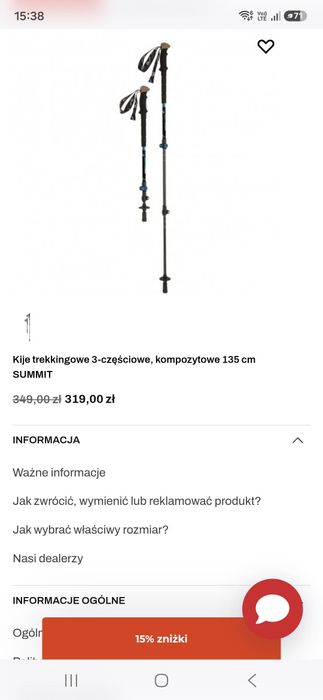 Kijki do nordic walking Summit
