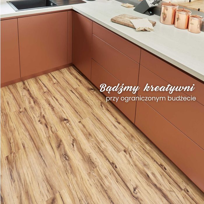 Panele Winylowe Samoprzylepne 5m² NATURALNE DREWNO Deski parkiet panel