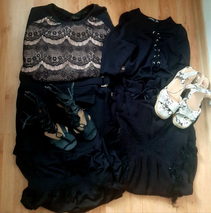 Zestaw roz L/XL 40/42 30 sztuk mega paka odzież damska ubrania