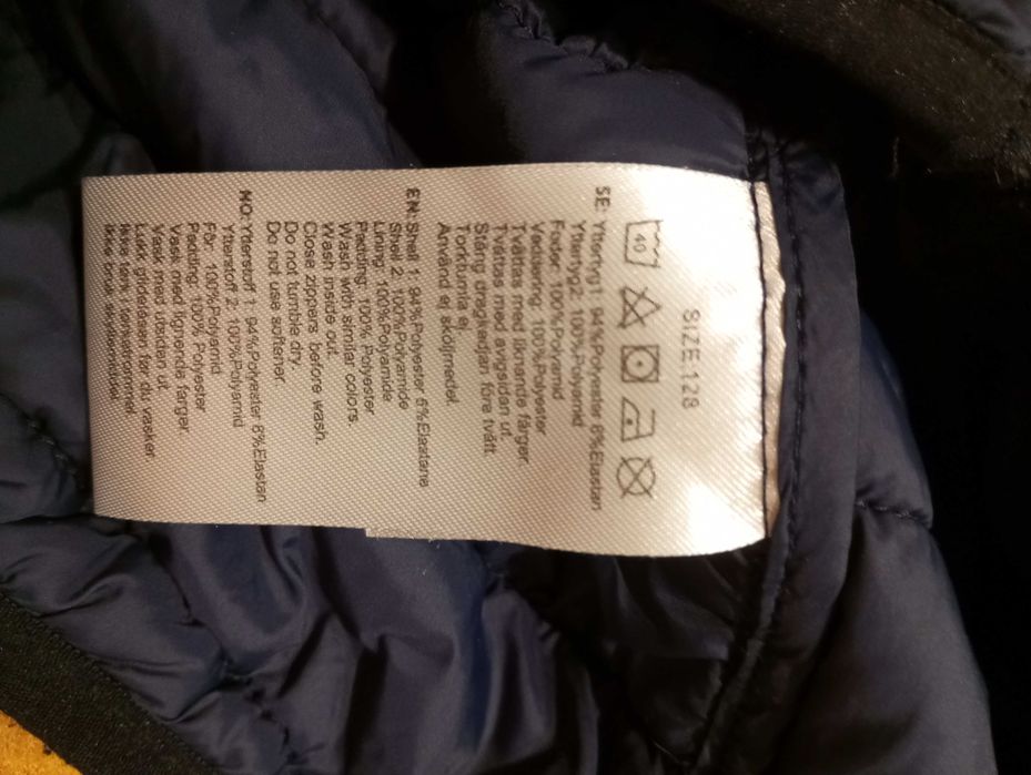 Kurtka-bluza pikowana-softshell Luca&Lola rozm.128/8lat