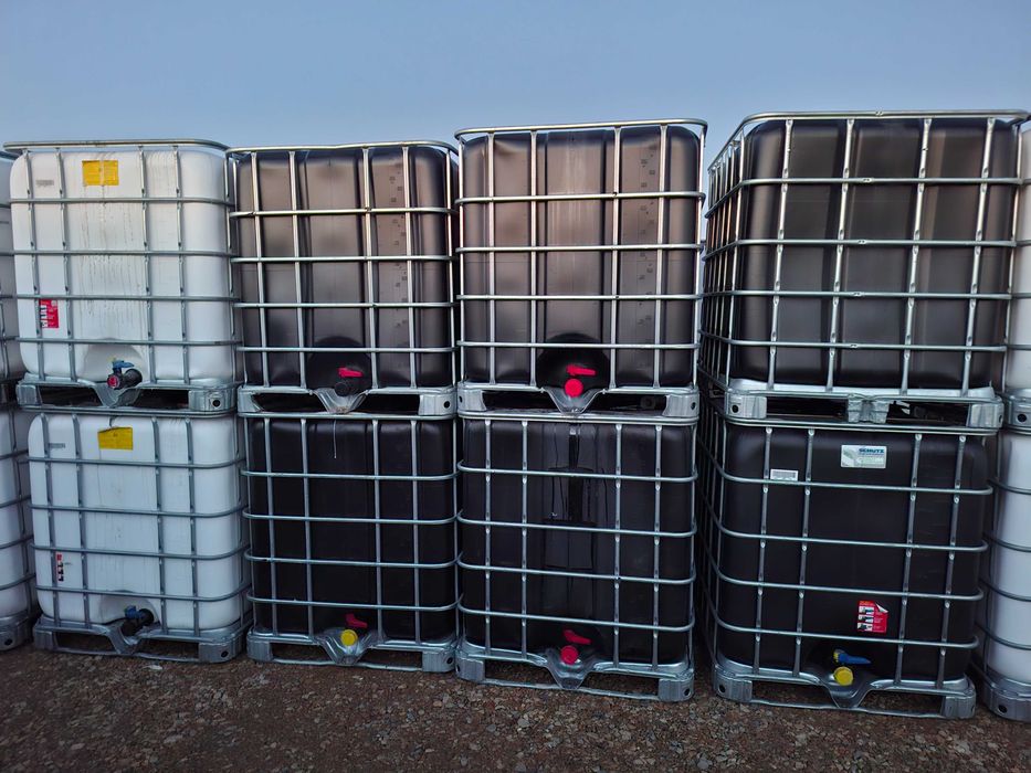 Mauzer 1000l Zbiornik Kontener IBC paleta metalowa
