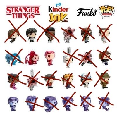 Фігурки дивні дива обмін/продаж