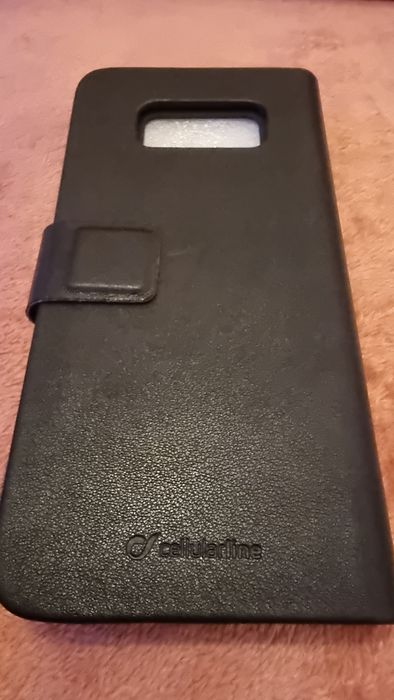Capa em pele estilo livro, para Samsung S8